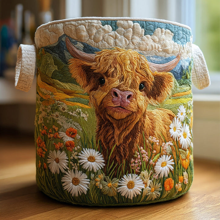 Highland Charm | Handmade Laundry Basket