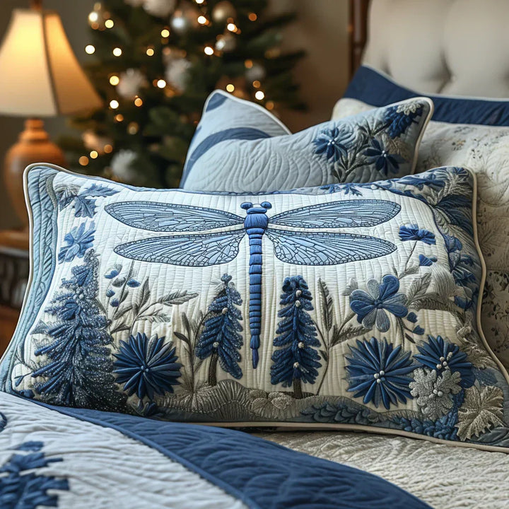Quilted Pillowcase - Wings of the Wind