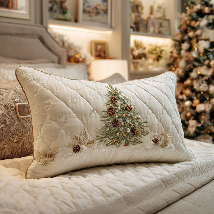 Compact Pillowcase - Snowy Retreat