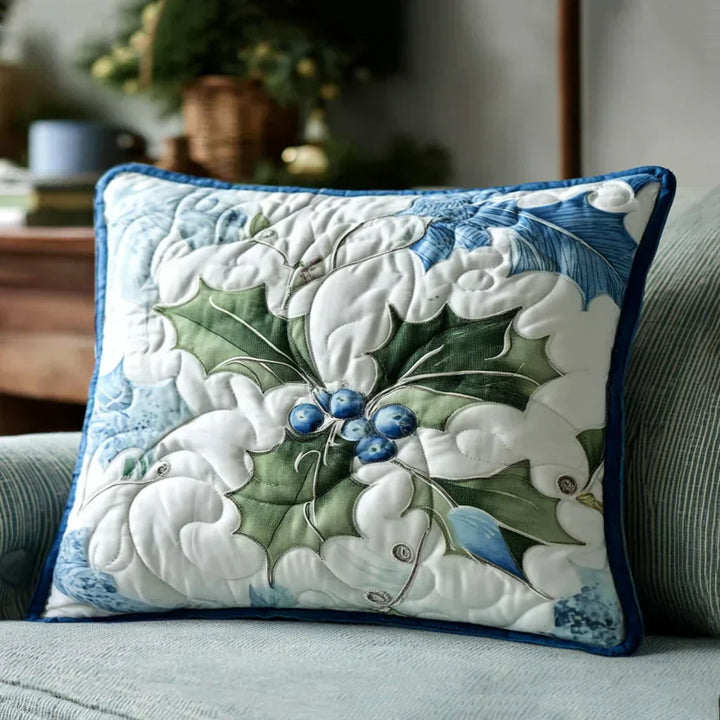 Quilted Pillowcase - Moonlit Bells