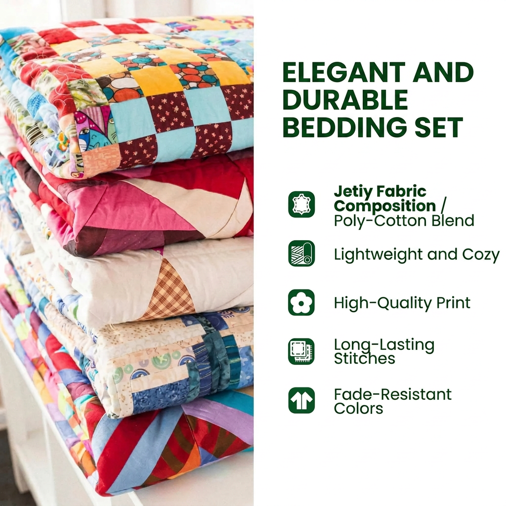 3-Piece Quilted Bedspread Set - Turtles